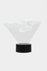 Lampa Iluzja 3D Lumora | Dekoracja Sci-Fi | Akryl i Podświetlenie LED