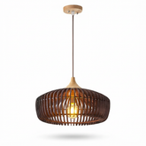 Lampa Sora | Lampa wisząca drewniana | Styl japońsko-skandynawski