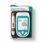 Domowy Analizator Poziomu Glukozy i Cholesterolu | Przenośny Biosensor | Wyświetlacz LCD
