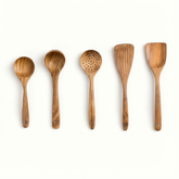 Rusten | Zestaw Przyborów Kuchennych | Drewno Naturalne