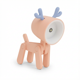 Lampka LED DeerMini | Lampka Nocna Dziecięca | Zginane Nóżki i Bateria