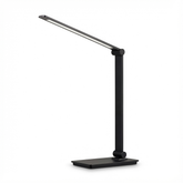 Lampa DeskCharge | Lampka biurkowa LED | Regulowane ramię z ładowarką bezprzewodową