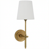 Lampa Ścienna Livo | Oświetlenie Ścienne do Sypialni | Klasyczna z Kloszem