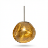 Lampa wisząca Lumo | Designerskie oświetlenie sufitowe | Szkło artystyczne