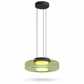 Lampa Circo | Lampa wisząca LED | Szklany klosz o geometrycznej formie