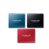 Dysk Zewnętrzny SSD ProStor | 128 TB Pamięci Mobilnej | USB-C 3.1 Superszybki Transfer