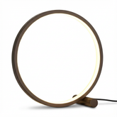 OrbLume | Lampa Stołowa LED | Minimalistyczny Okrąg z Dotykowym Ściemniaczem