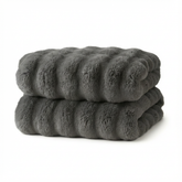 Koc Flausso | Miękki Koc z Imitacji Futra | Luksusowa Mikrofibra