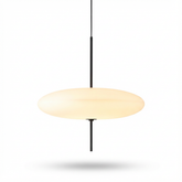 L’Éclipse | Lampa wisząca nowoczesna | Metal i akryl w stylu japandi
