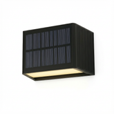 Lampa Elewacyjna SunGlow | Kinkiet Zewnętrzny LED | Zasilanie Solarne
