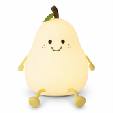 GlowPear Lampka Nocna | Lampka LED dla Dzieci | Silikonowy Kształt Gruszki