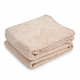 Narzuta Merava | Bawełniana Narzuta Etniczna | Frędzle i Wzory Geometryczne