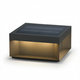 Lampa Ogrodowa Sora | Oświetlenie Tarasowe LED | Lampa Solarna Kwadratowa
