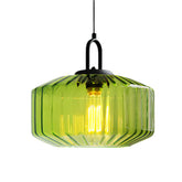 Lampa Wisząca Luma | Kolorowe Oświetlenie Sufitowe | Szkło Retro
