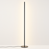 Lampa Podłogowa LED | Minimalistyczne Oświetlenie | Aluminium i Akryl