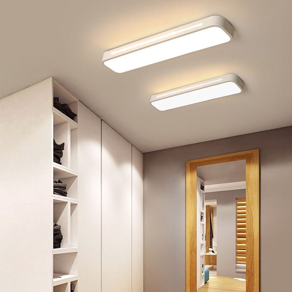Plafon Linearis | Lampa LED Sufitowa | Prostokątna Forma Minimalistyczna