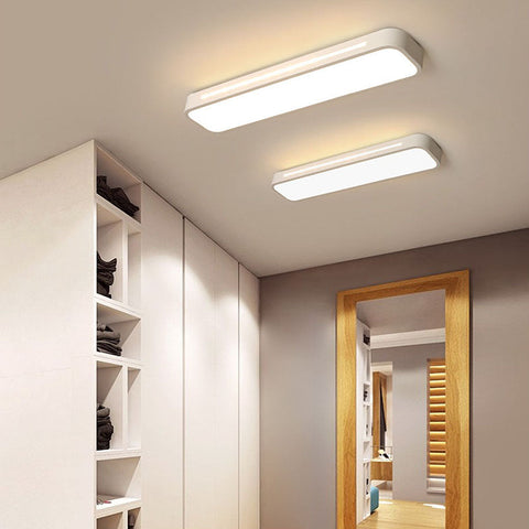 Plafon Linearis | Lampa LED Sufitowa | Prostokątna Forma Minimalistyczna