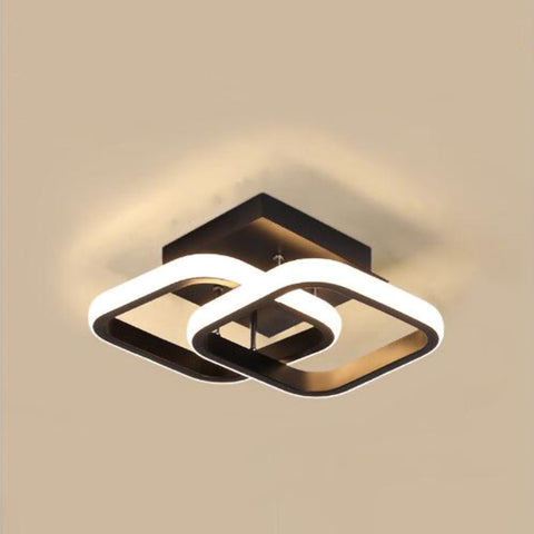 Plafon Infinia | Lampa LED Sufitowa | Nowoczesna Forma Przestrzenna