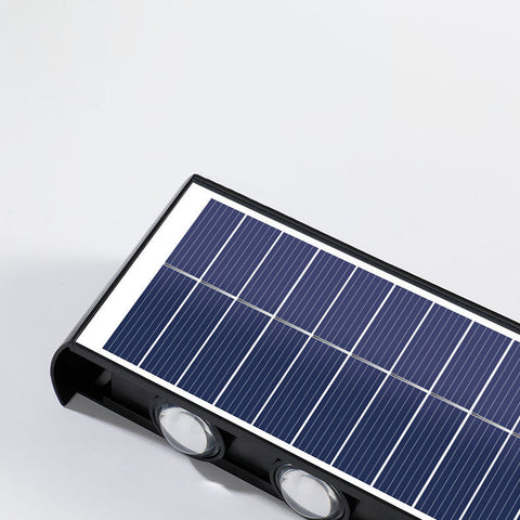 Lampa Solarna ArcLine | Zewnętrzne Oświetlenie Ścienne | Wodoodporna IP56 & Minimalistyczna