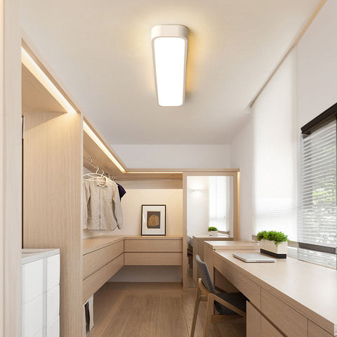 Plafon Linearis | Lampa LED Sufitowa | Prostokątna Forma Minimalistyczna