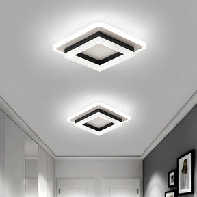 Plafon Quadro | Lampa LED Sufitowa | Geometryczna Forma Kwadratowa