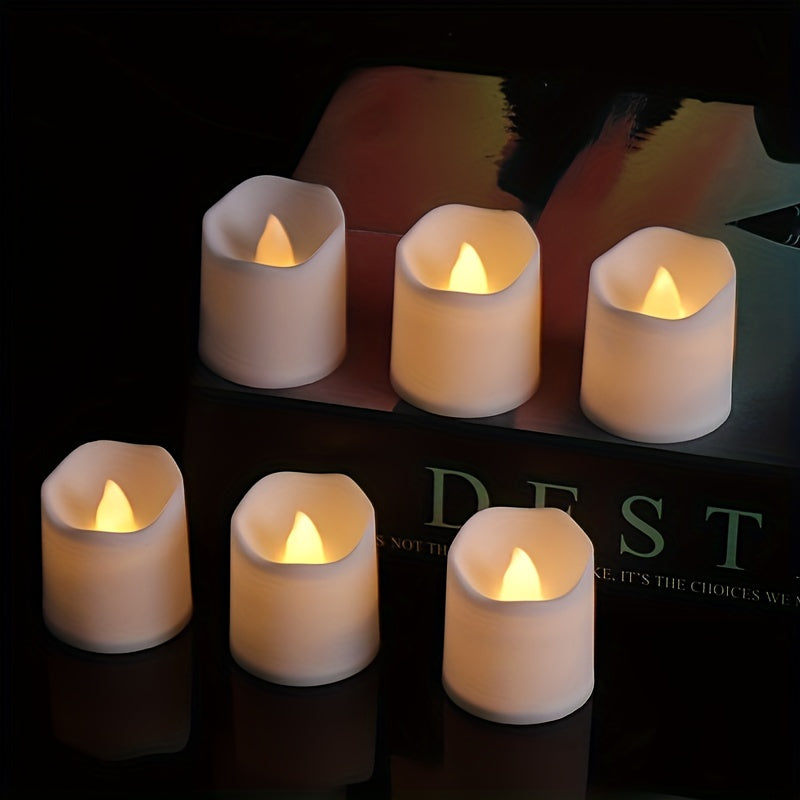 Lampa Candela | LED świeczki dekoracyjne | Zestaw bezpiecznych świec z efektem płomienia