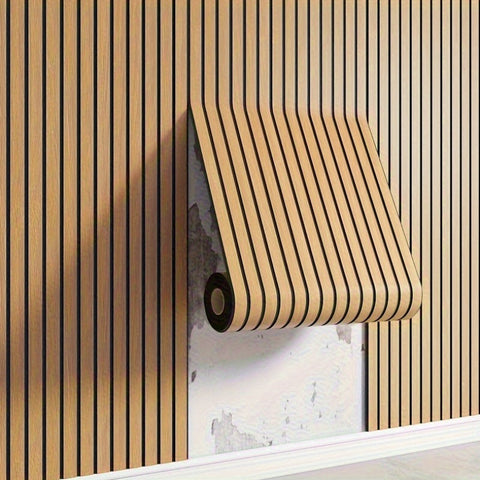 Panel Ścienny Samoprzylepny | Okładzina Dekoracyjna 3D | Imitacja Drewna PVC