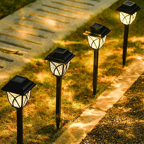 Lampa Classica | Lampa solarna ogrodowa LED | Klasyczna latarnia na ścieżki i podjazdy