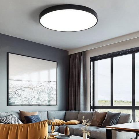 Solis Halo | Lampa sufitowa LED | Okrągła oprawa minimalistyczna