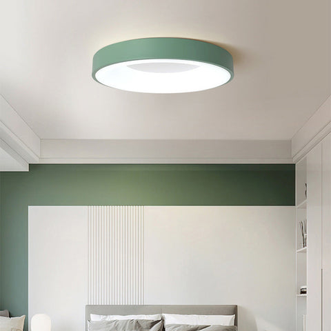 Plafon Rosetta | Lampa LED Sufitowa | Pastelowa Okrągła Forma