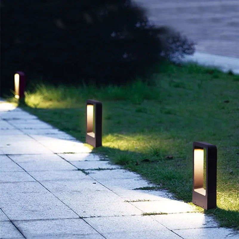 Lampa Pathway | Lampa ogrodowa LED | Nowoczesny słupek oświetleniowy wodoodporny
