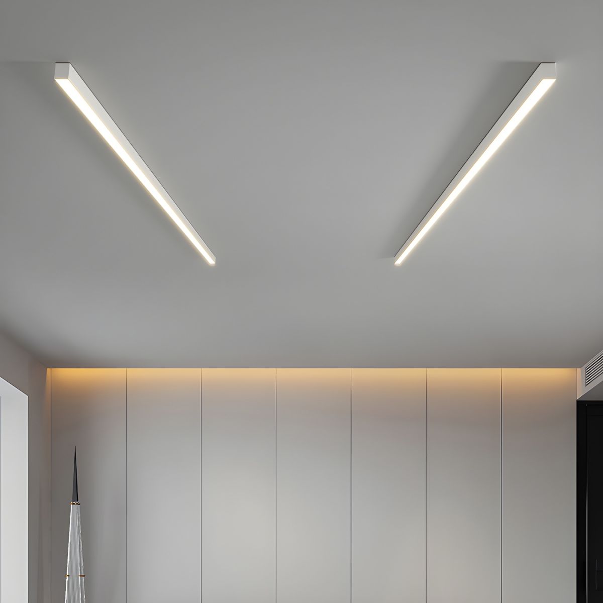 Linea Alto | Lampa sufitowa liniowa | Wbudowane LED