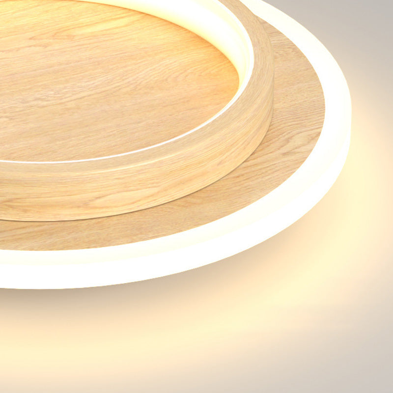 Plafon Doppio | Nowoczesna Lampa LED Sufitowa | Podwójny Pierścień Świetlny