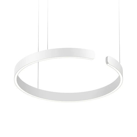 Lampa Wisząca Circa | Nowoczesna Lampa Sufitowa LED | Okrągła Forma z Metalu