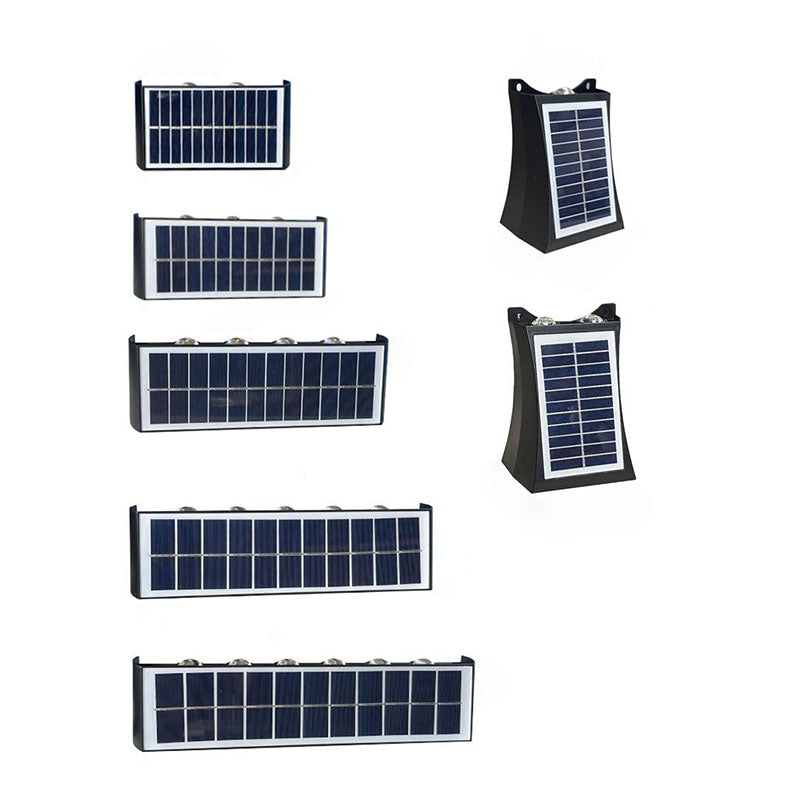 Lampa Solarna ArcLine | Zewnętrzne Oświetlenie Ścienne | Wodoodporna IP56 & Minimalistyczna