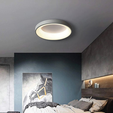 Plafon Rosetta | Lampa LED Sufitowa | Pastelowa Okrągła Forma