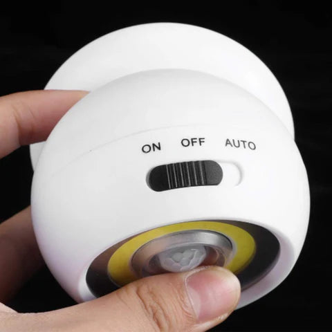 Lampa Glovo | Lampka z Czujnikiem Ruchu | Montaż Bezprzewodowy USB