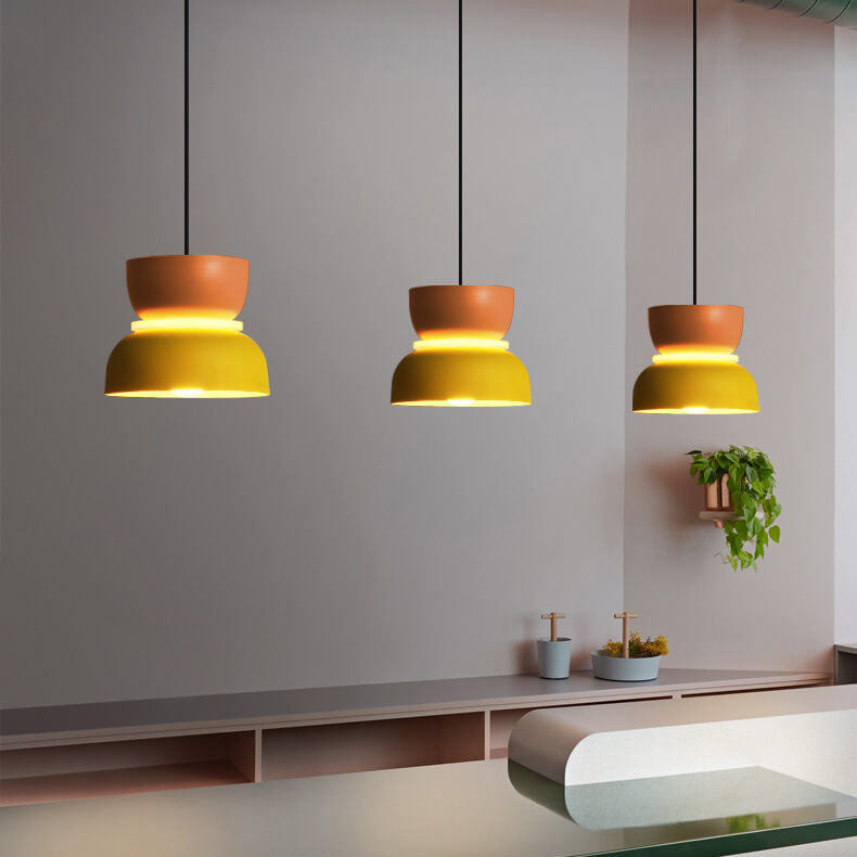Lampa Wisząca Macaron | Skandynawski Styl | Kolorowy Metal
