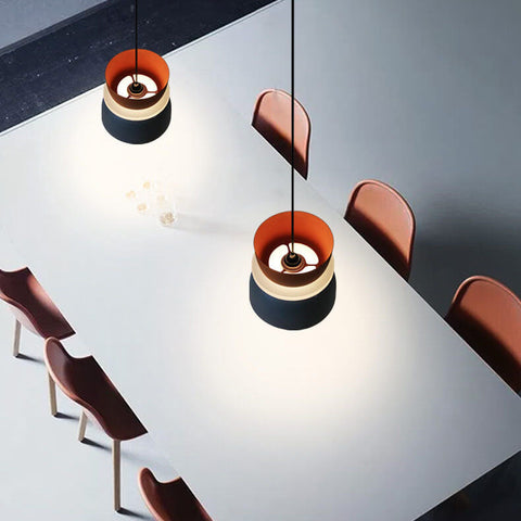 Lampa Wisząca Macaron | Skandynawski Styl | Kolorowy Metal