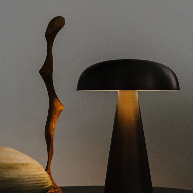 Lampa Stołowa LED Mantar | Bezkablowa Elegancja | Różne Kolory