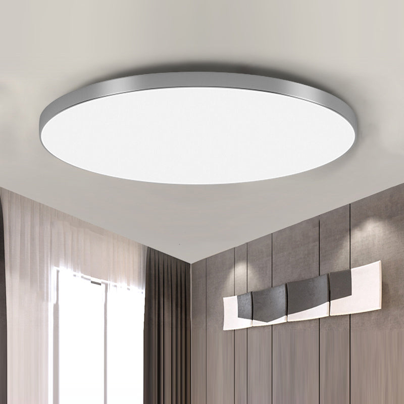 Plafon Aureo | Lampa Sufitowa LED | Złoty Pierścień i Matowe Światło