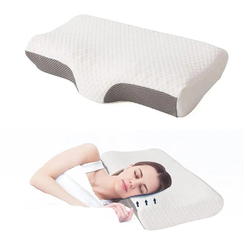 Poduszka Ergonomiczna Nevara | Poduszka Profilowana do Snu | Rdzeń Dopasowujący