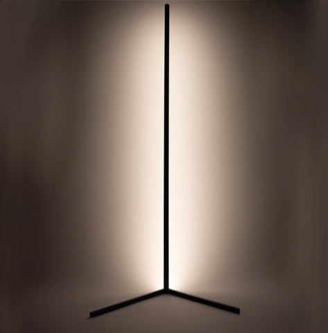 CornerGlow Lampa LED do Rogu | Lampa Podłogowa | Minimalistyczny Design z Aluminium