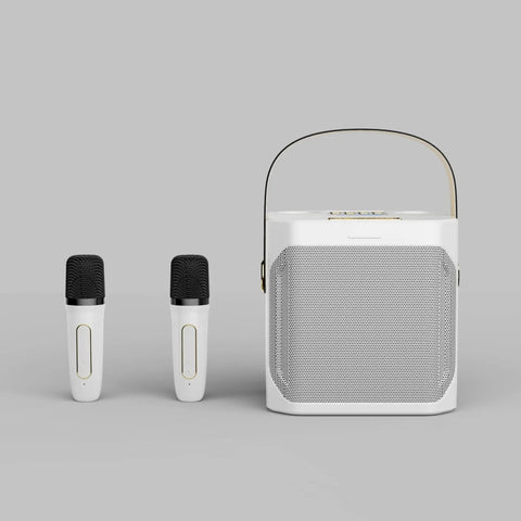 AudioBox Move | Głośnik karaoke Bluetooth | Dźwięk 360° i podwójne mikrofony