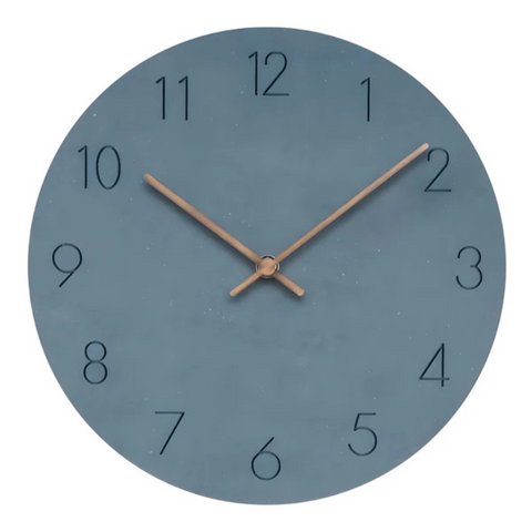 Zegar Ścienny Tiko | Minimalistyczny Zegar Drewniany | Cichy Mechanizm Kwarcowy