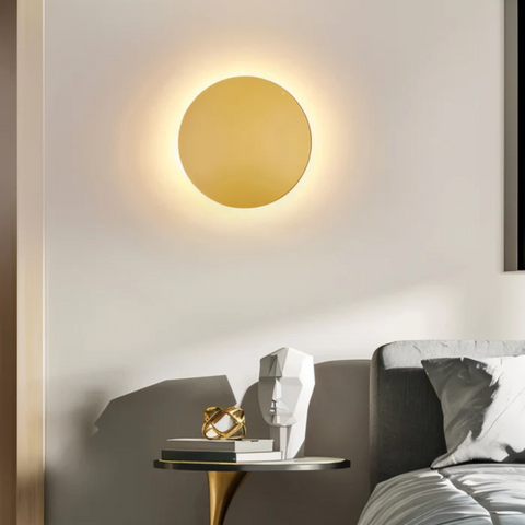Lampa Ścienna Eclipse | Oświetlenie Dekoracyjne LED | Aluminiowy Minimalizm