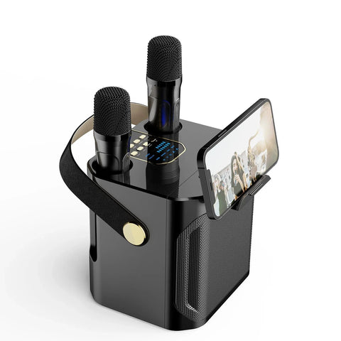 AudioBox Move | Głośnik karaoke Bluetooth | Dźwięk 360° i podwójne mikrofony