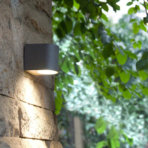 Lampa ścienna Elvo | Oświetlenie elewacyjne i wewnętrzne | Aluminium i szkło