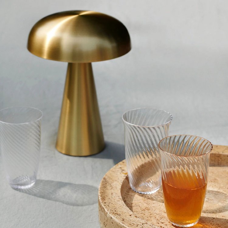 Lampa Stołowa LED Mantar | Bezkablowa Elegancja | Różne Kolory
