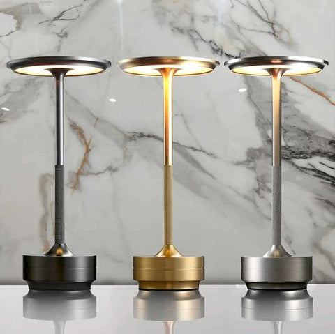 LAMPA LUXORA | Ekskluzywna Lampa Stołowa LED | Dotykowa z Regulacją Jasności